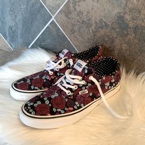 Vans Off the Wall Floral Print Women’s Sneakers 10.5